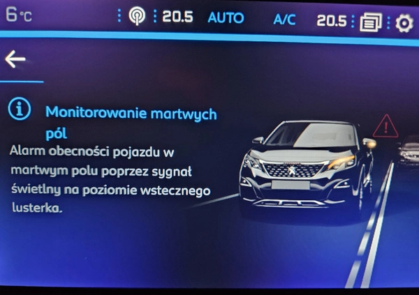 Peugeot 5008 cena 85000 przebieg: 73500, rok produkcji 2018 z Konin małe 781